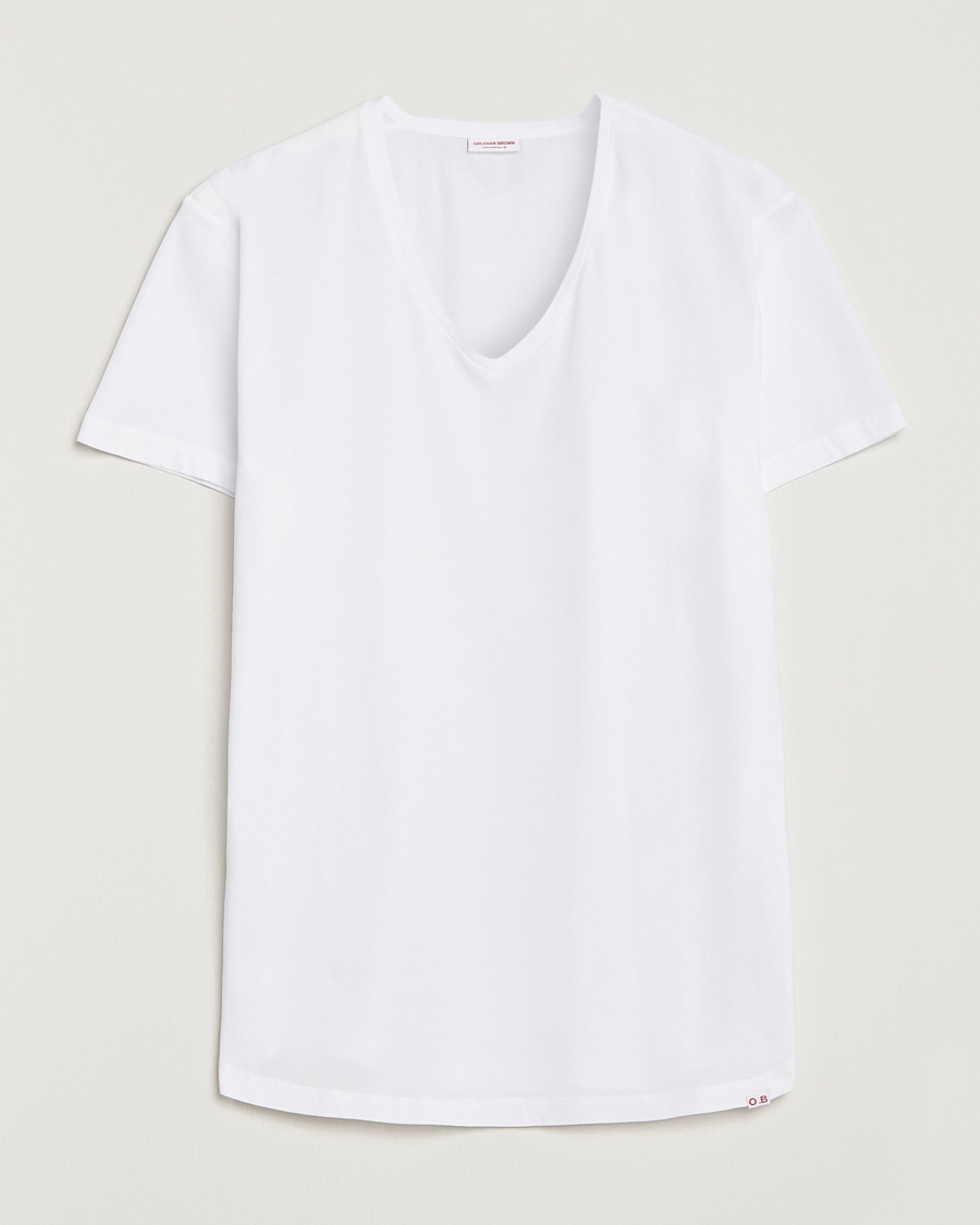 Herren | Kleidung | Orlebar Brown | OB V-Neck Tee White
