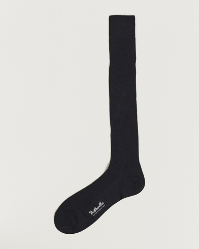 Herren | Pantherella | Pantherella | Naish Long Merino/Nylon Sock Black