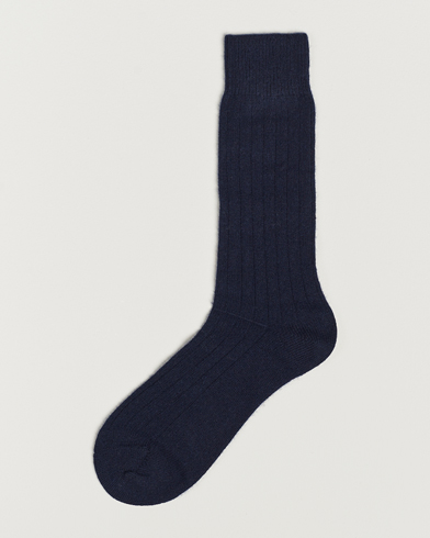 Herren |  | Pantherella | Waddington Cashmere Sock Navy