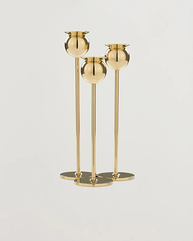 Herren | Dekoration | Skultuna | The Tulip Candlestick Brass Set of Three