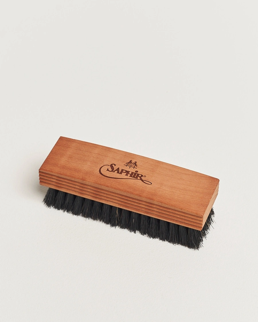 Saphir Medaille d'Or Gloss Cleaning Brush Large Black – Schwarz