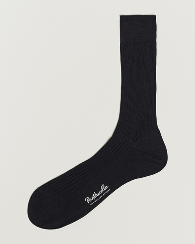 Herren | Socken | Pantherella | Vale Cotton Socks Black