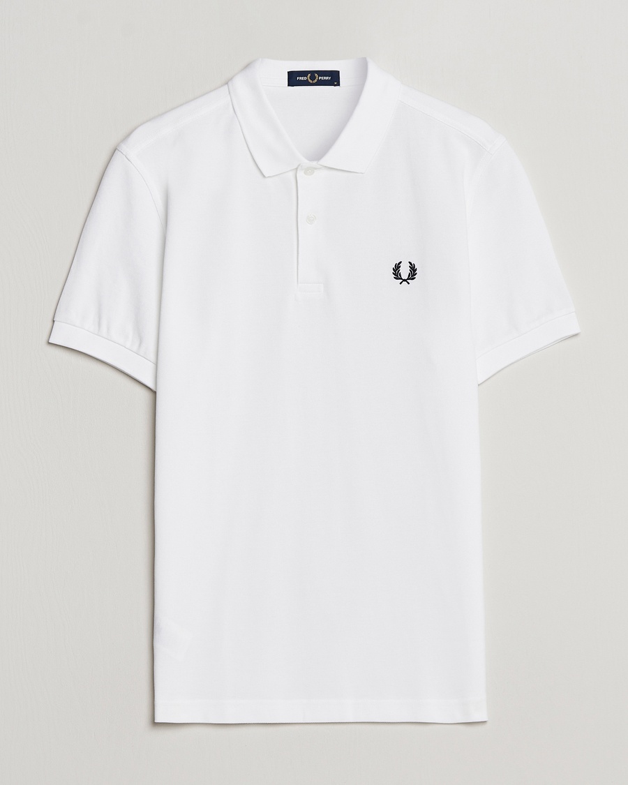 Herren | Fred Perry | Fred Perry | Plain Polo White