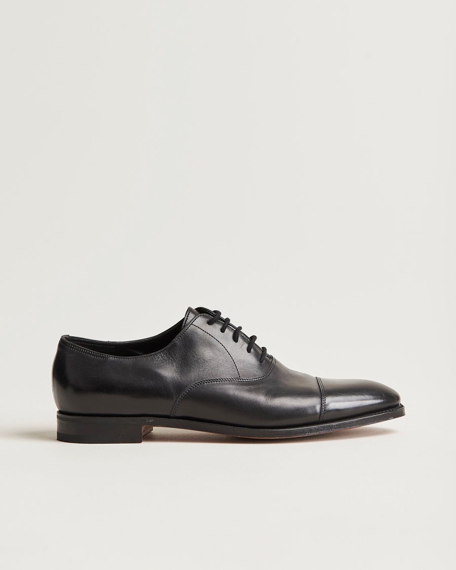 John Lobb City II Oxford Black Calf – Schwarz