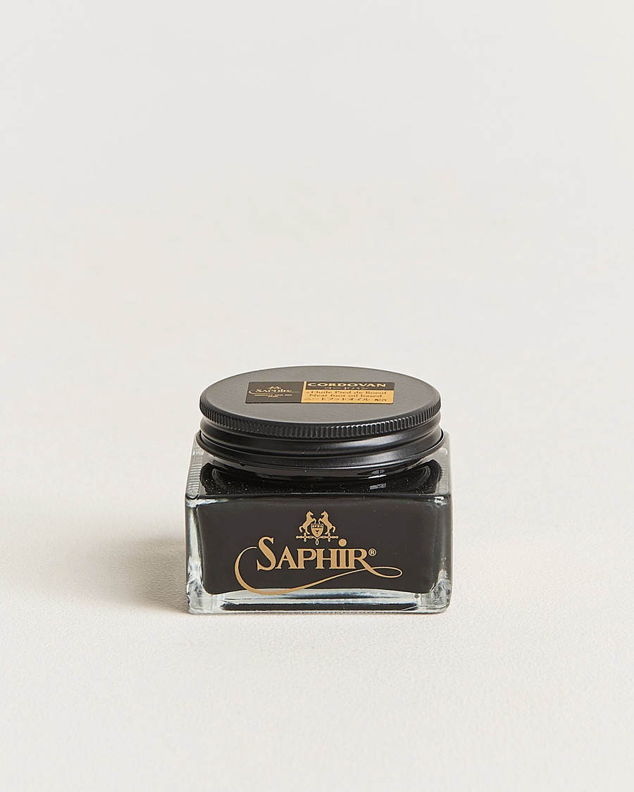Saphir Medaille d'Or Cordovan Creme 75 ml Black – Schwarz