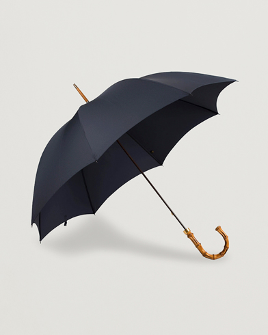 Herren | Stylisch im Regen | Fox Umbrellas | Whangee Umbrella Dark Navy