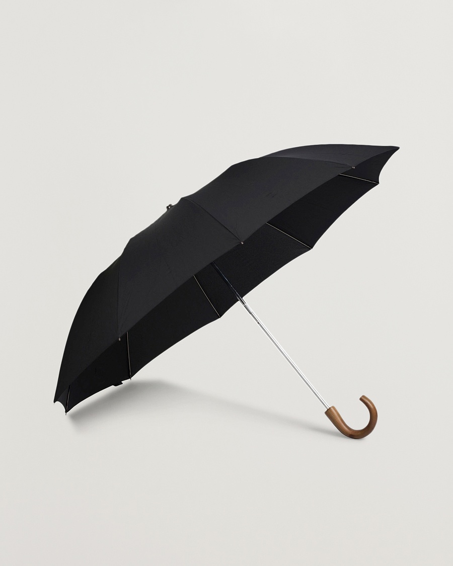 Fox Umbrellas Telescopic Umbrella Black – Schwarz