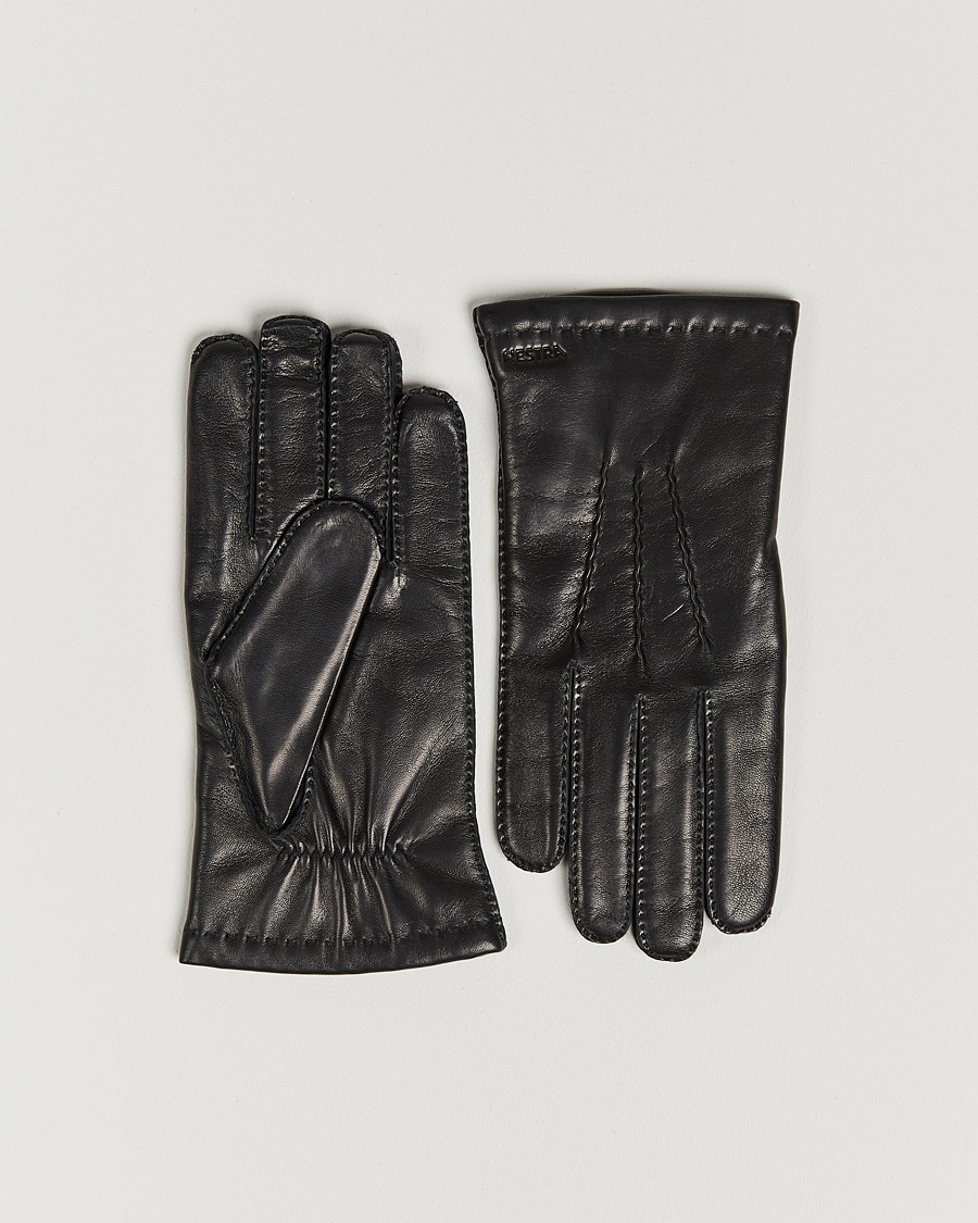 Hestra Edward Wool Lined Glove Black – Schwarz