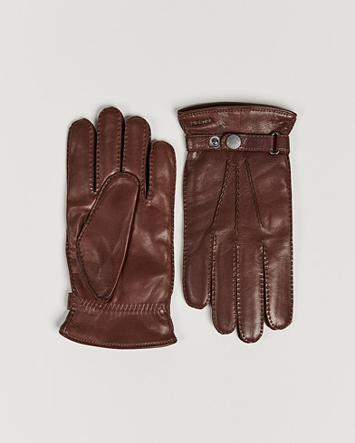 Herren | Accessoires | Hestra | Jake Wool Lined Buckle Glove Chestnut