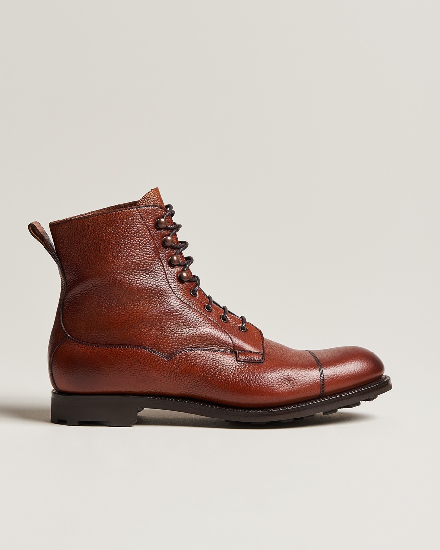 Herren | Schnürboots | Edward Green | Galway Ridgeway Boot Rosewood Country Calf