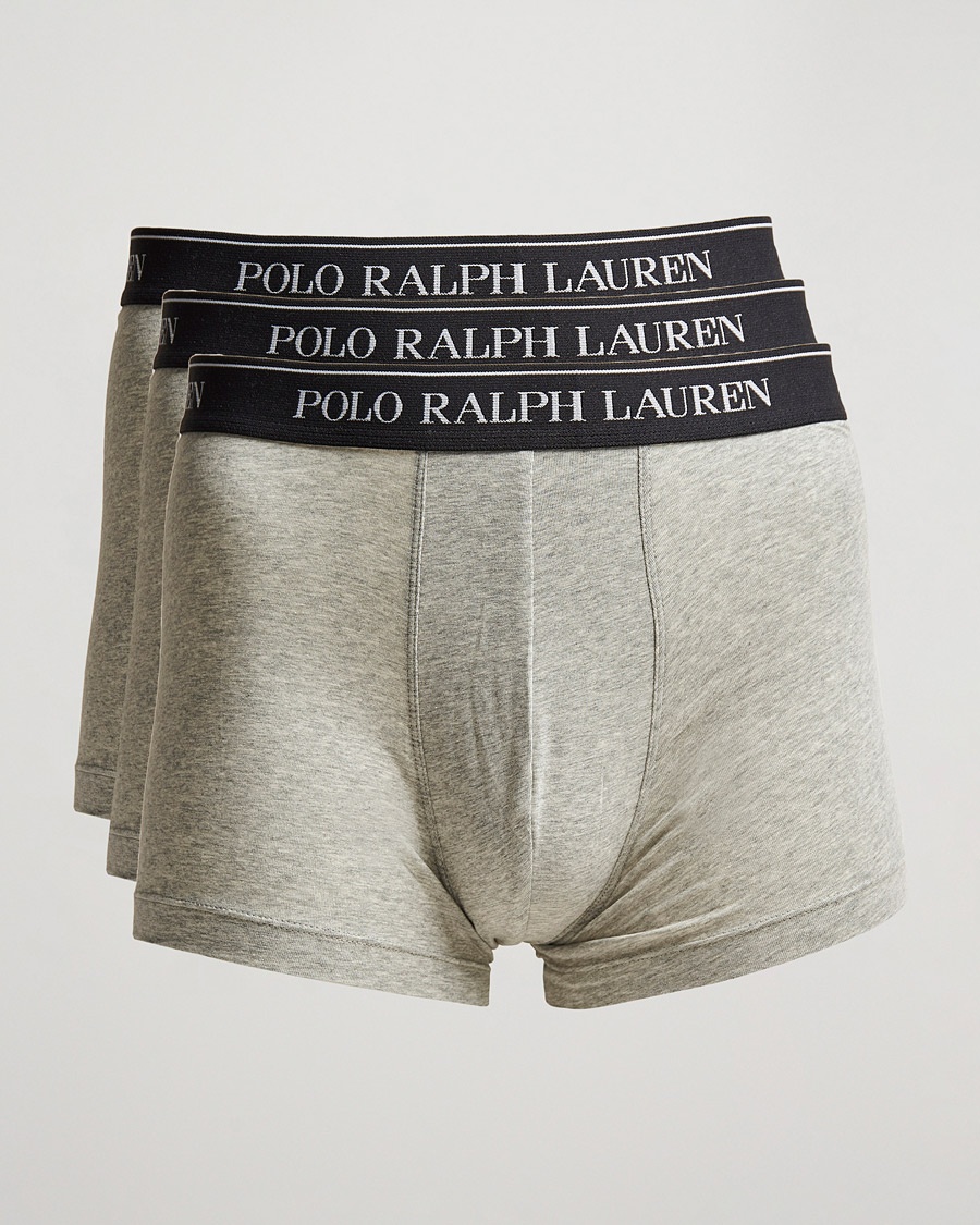 Herren | Trunks | Polo Ralph Lauren | 3-Pack Trunk Andover Heather Grey