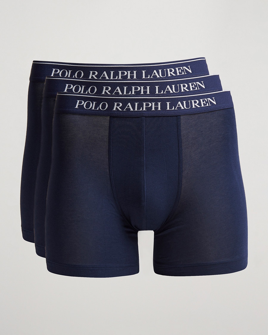 Polo Ralph Lauren 3-Pack Boxer Brief Navy – Blau