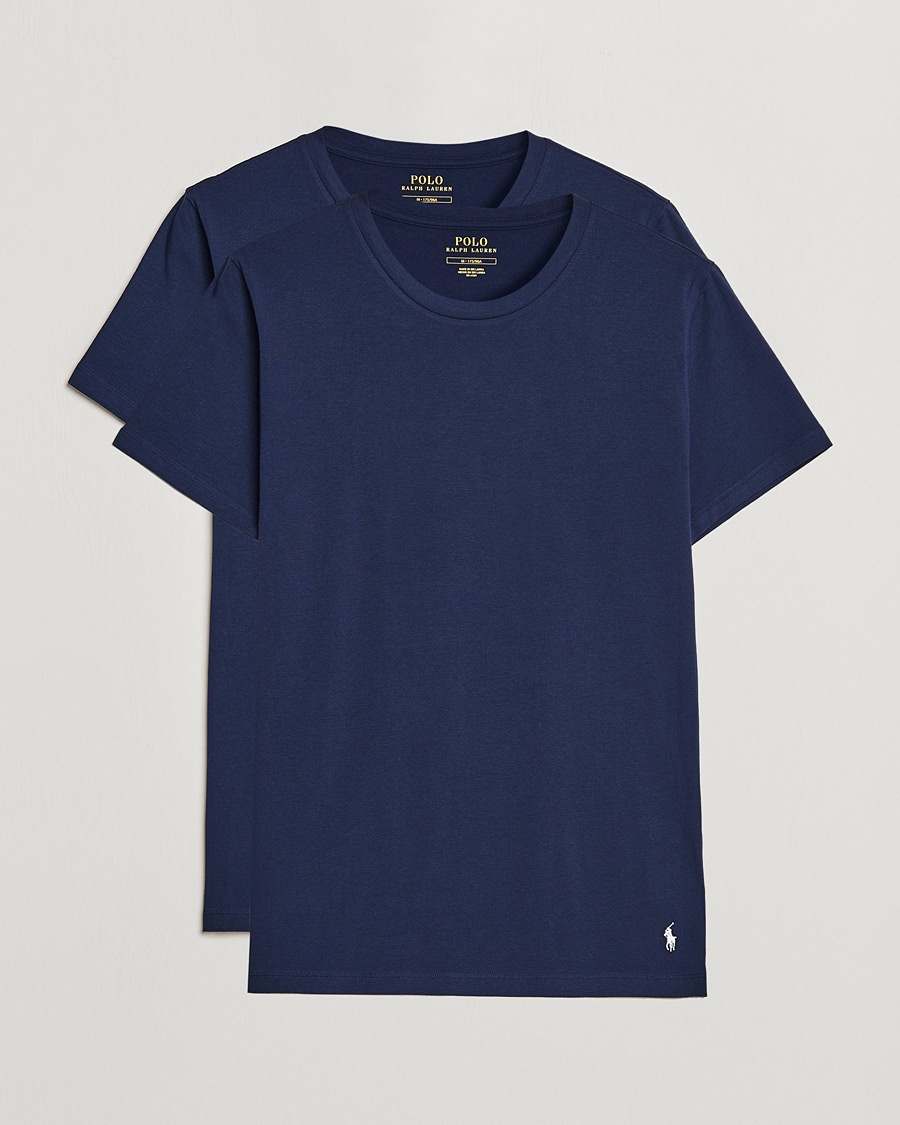 Herren | Multipack | Polo Ralph Lauren | 2-Pack Cotton Stretch T-Shirt Cruise Navy