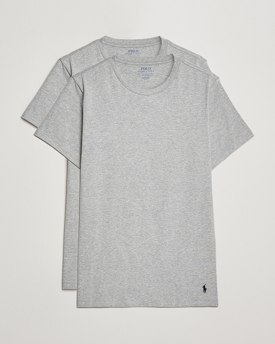 Herren | T-Shirts | Polo Ralph Lauren | 2-Pack Cotton Stretch T-Shirt Andover Heather