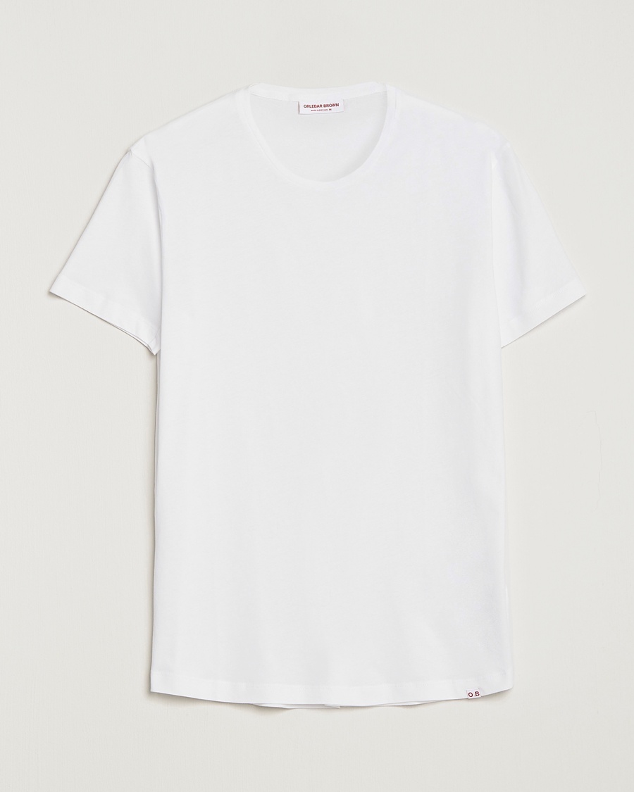 Herren | T-Shirts | Orlebar Brown | OB Crew Neck Tee White