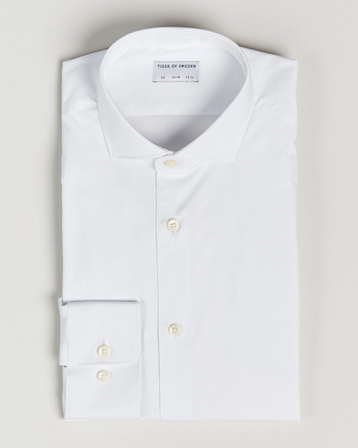 Herren | Formelle Hemden | Tiger of Sweden | Farell 5 Stretch Shirt White