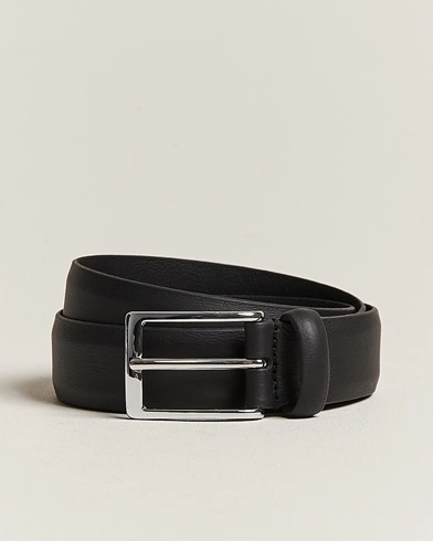 Herren |  | Anderson's | Double Nappa Calf 3 cm Belt Black