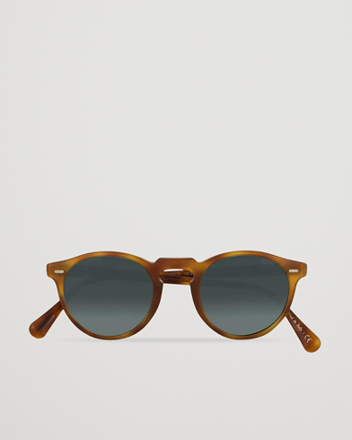Herren | Runde Sonnenbrillen | Oliver Peoples | Gregory Peck Sunglasses Semi Matte/Indigo Photochromic