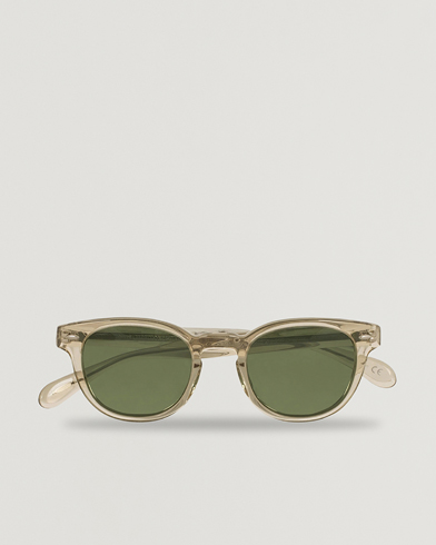 Herren |  | Oliver Peoples | Sheldrake Sunglasses Buff/Crystal Green