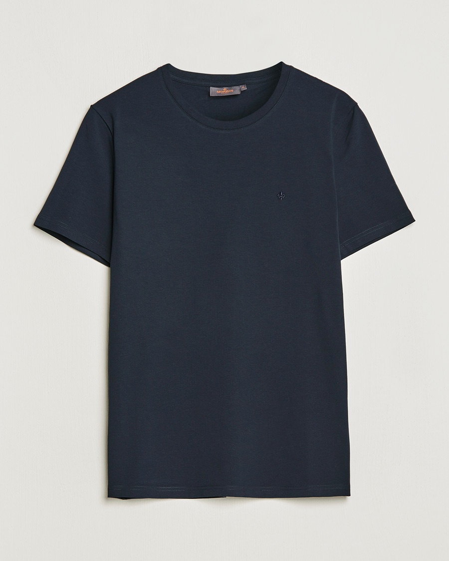 Morris James T-Shirt Old Blu – Blau