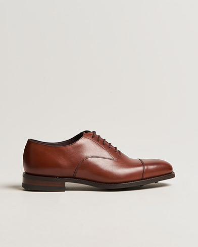 Handgefertigte Schuhe |  Aldwych Single Dainite Oxford Brown Calf