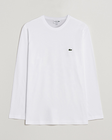 Herren | Langarm T-Shirt | Lacoste | Long Sleeve Crew Neck Tee White