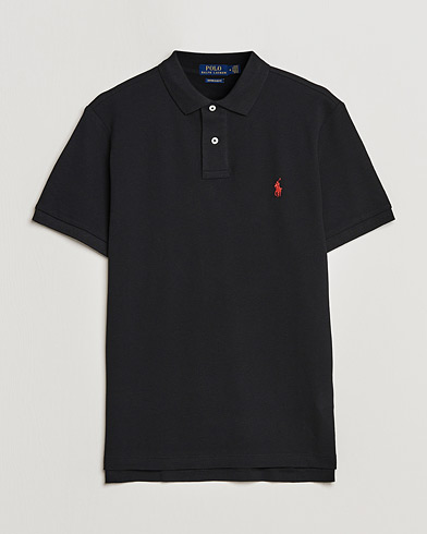 Herren | Polo Ralph Lauren | Polo Ralph Lauren | Custom Slim Fit Polo Black