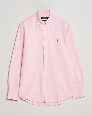 Herren |  | Polo Ralph Lauren | Custom Fit Oxford Shirt Pink