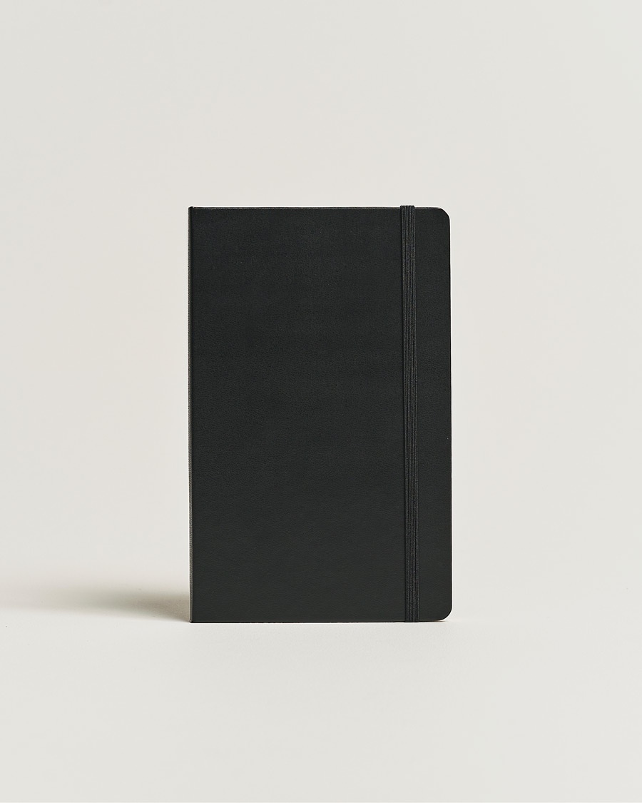 Herren | | Moleskine | Plain Hard Notebook Large Black