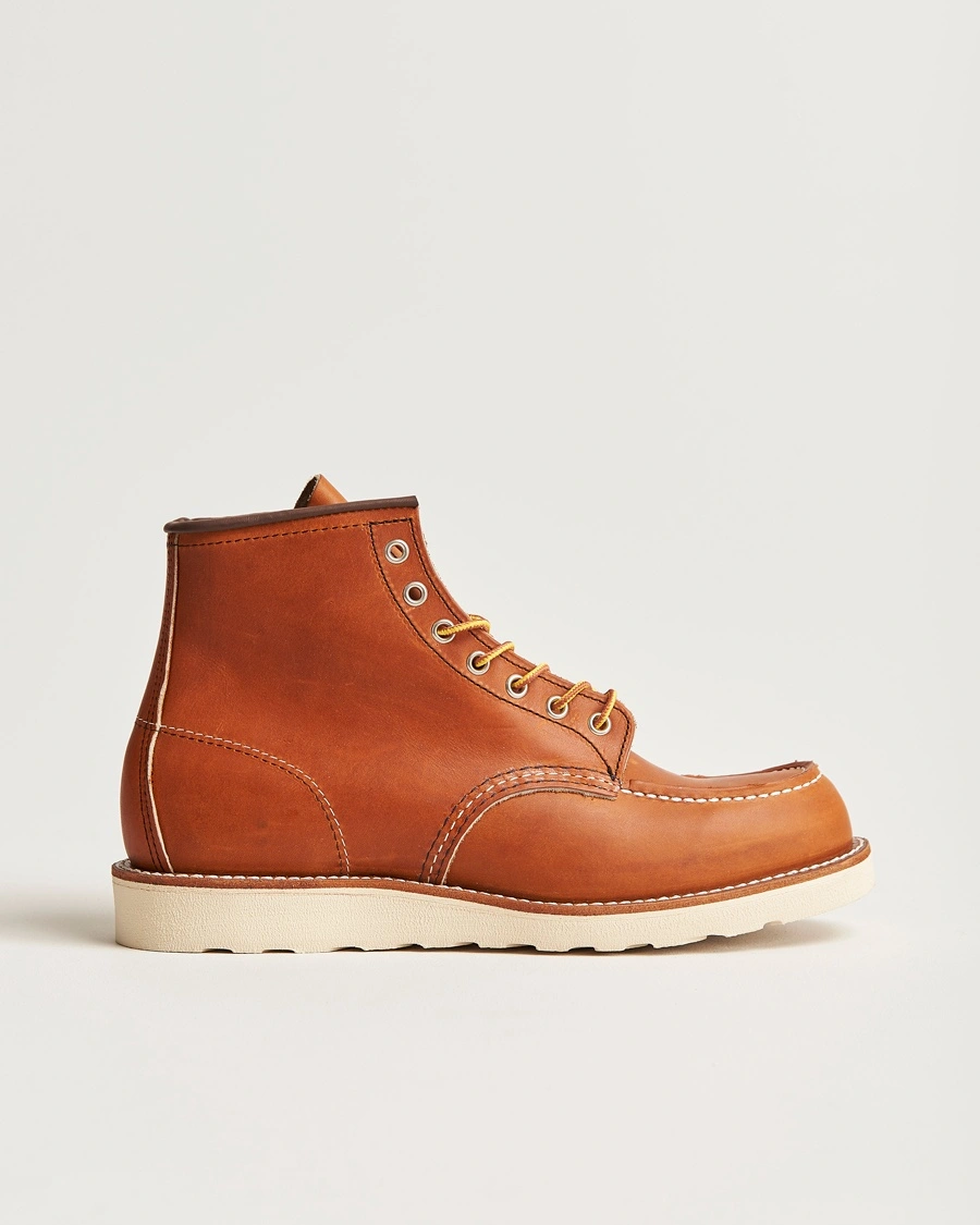 Red Wing Shoes Moc Toe Boot Oro Legacy Leather – Braun
