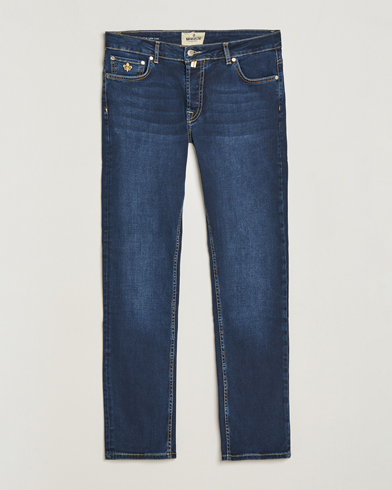 Herren | Blaue jeans | Morris | Steve Satin Jeans Dark Wash
