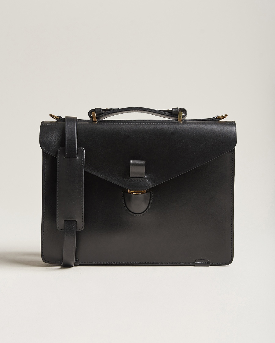 Herren | Dokumenttaschen | Tärnsjö Garveri | TG1873 Briefcase Black