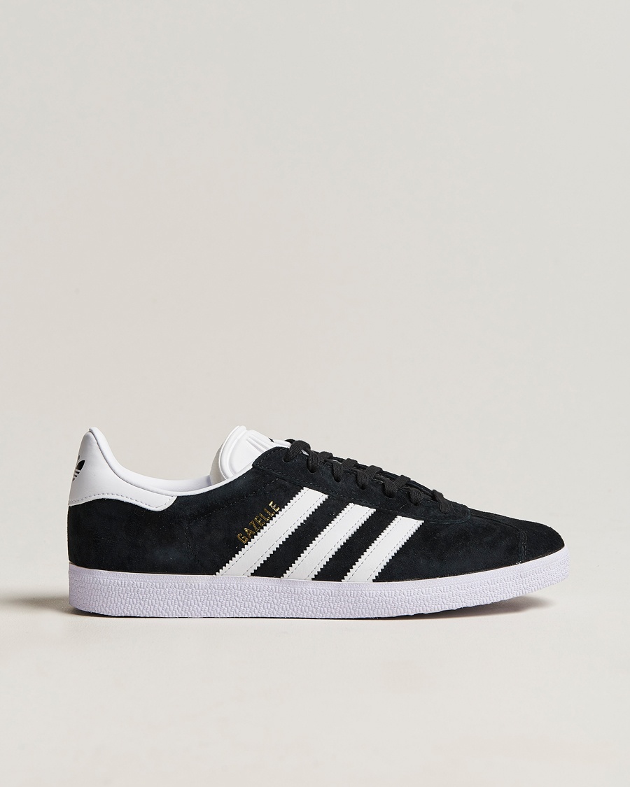 Herren | Wildlederschuhe | adidas Originals | Gazelle Sneaker Black Nubuck