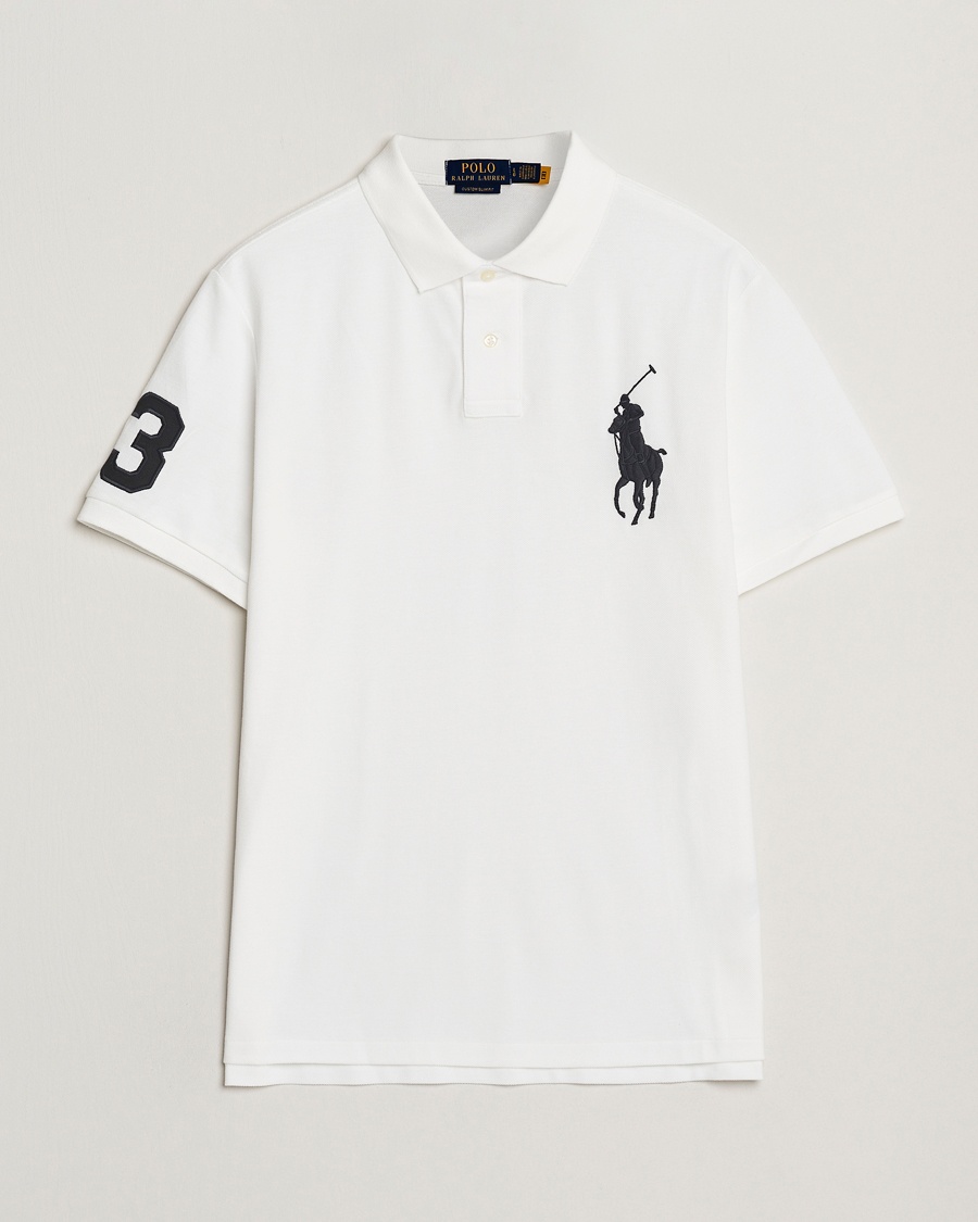 Polo Ralph Lauren Custom Fit Big Pony Polo White – Weiß
