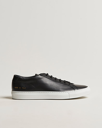 Herren | Schuhe | Common Projects | Original Achilles Sneaker Black With White Sole