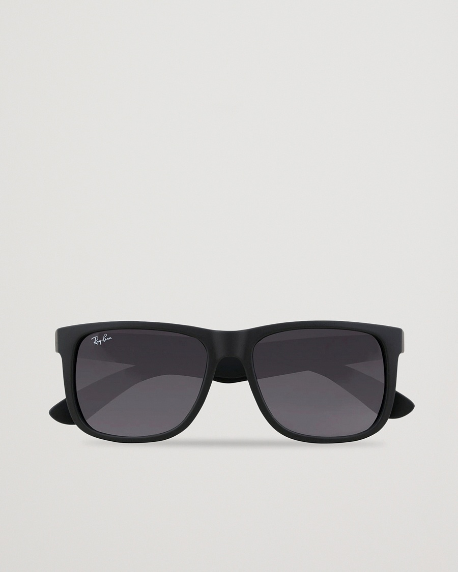 Ray-Ban 0RB4165 Justin Sunglasses Matte Black – Schwarz