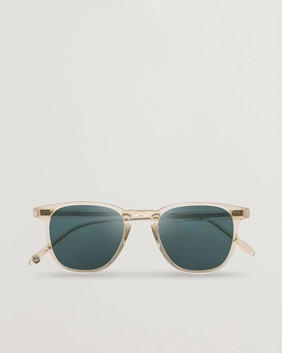 Garrett Leight Brooks 47 Sunglasses Blue Smoke – Gelb