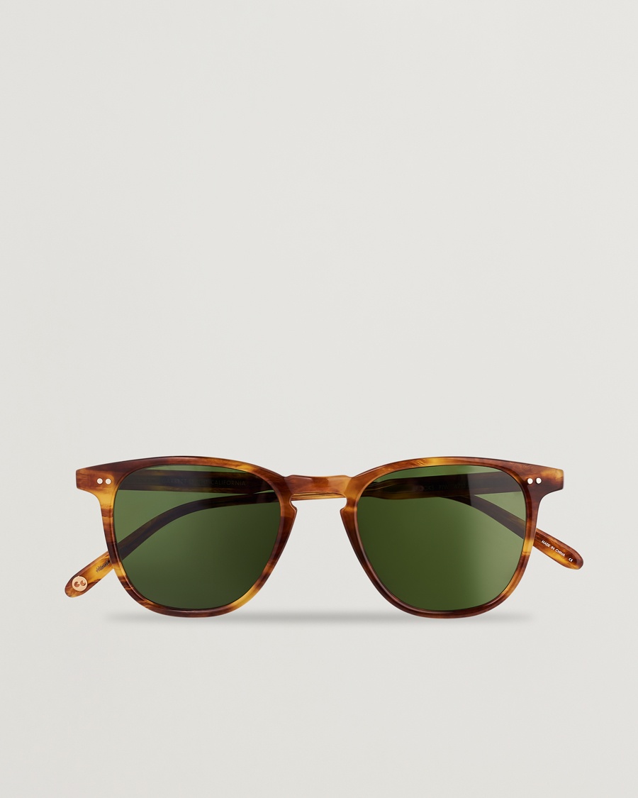 Herren | | Garrett Leight | Brooks 47 Sunglasses Pinewood/Pure Green