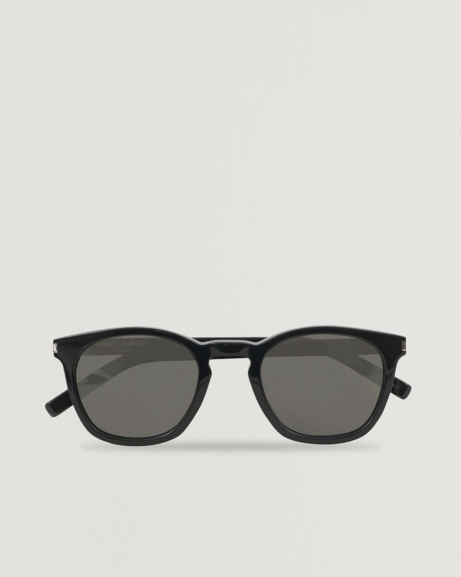 Herren | Runde Sonnenbrillen | Saint Laurent | SL 28 Sunglasses Black