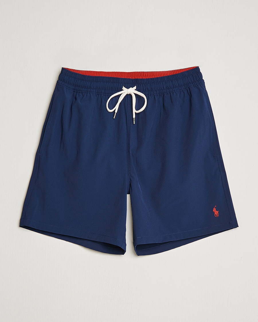 Polo Ralph Lauren Traveler Boxer Swimshorts Newport Navy – Blau