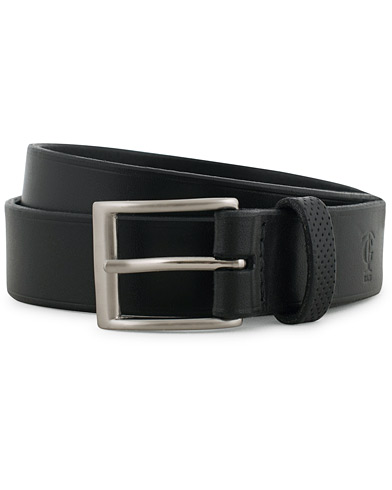 Herren | Schlichte Gürtel | Tärnsjö Garveri | Leather Belt 3cm Black