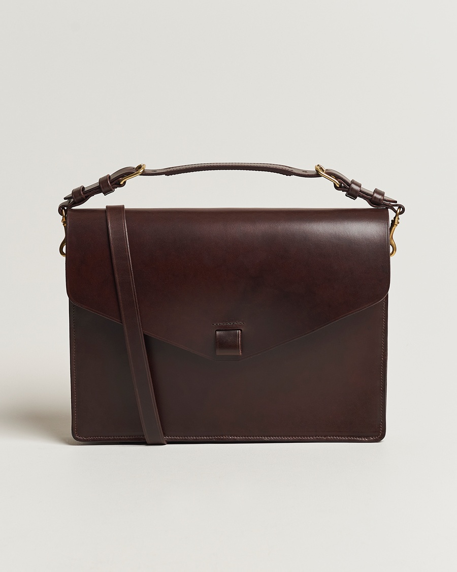 Tärnsjö Garveri Messenger Bag 3-In-1 Dark Brown – Braun