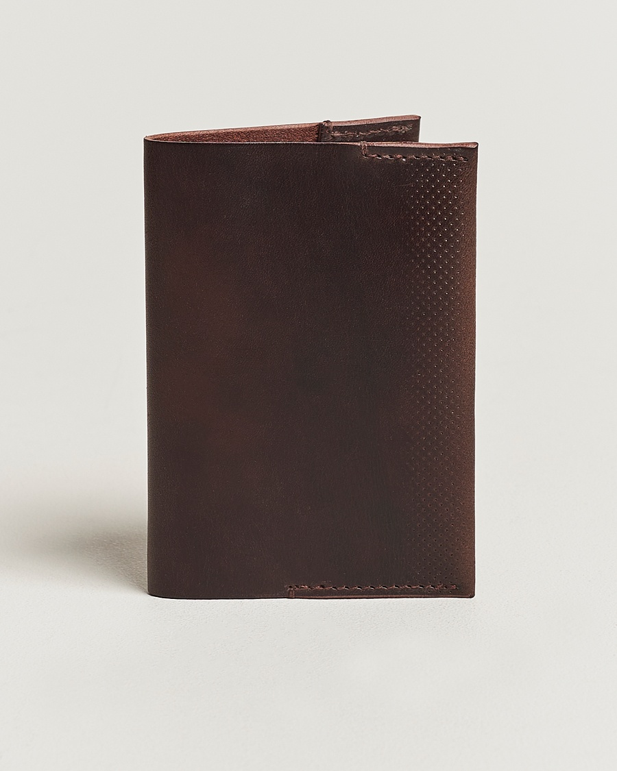 Herren | Tärnsjö Garveri | Tärnsjö Garveri | Passport Cover Dark Brown