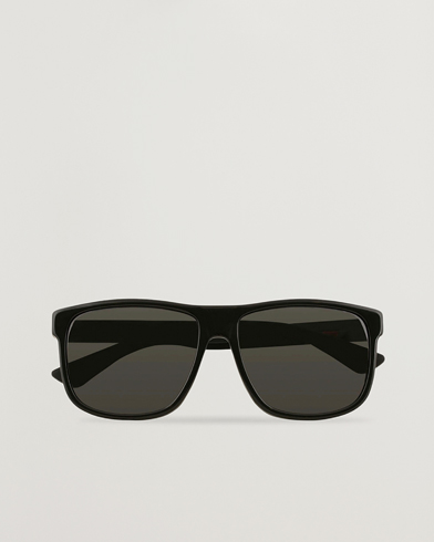 Herren | Gebogene Sonnenbrillen | Gucci | GG0010S Sunglasses Black