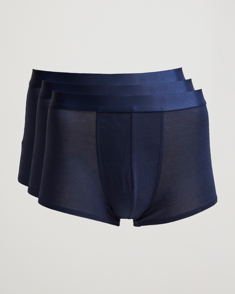 Herren | Kleidung | CDLP | 3-Pack Boxer Trunk Navy Blue