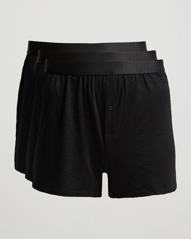 Herren | New Nordics | CDLP | 3-Pack Boxer Shorts Black