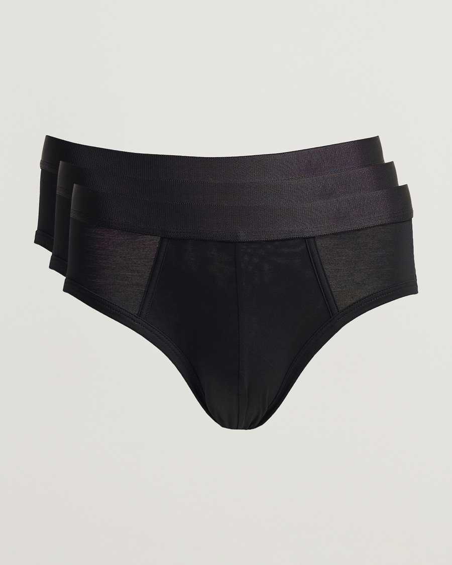 Herren | Slips | CDLP | 3-Pack Y-Brief Black