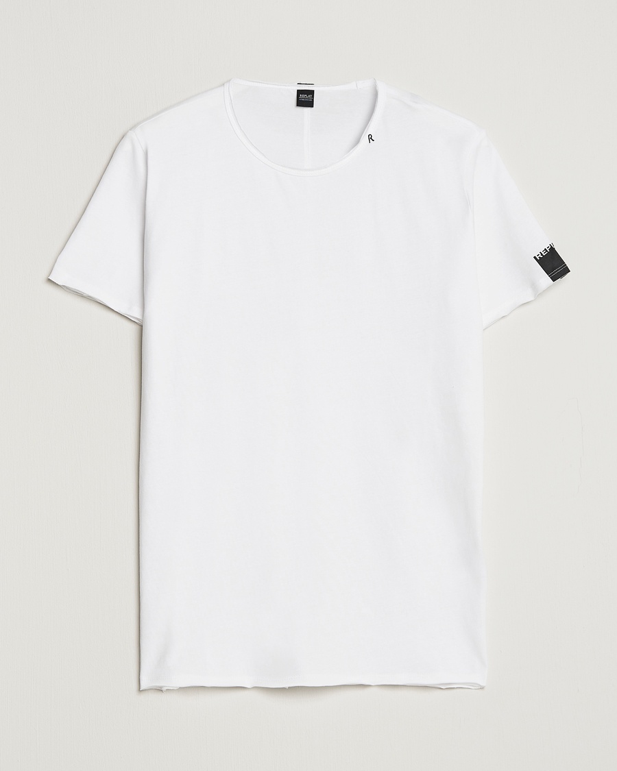 Herren | | Replay | Crew Neck Tee White