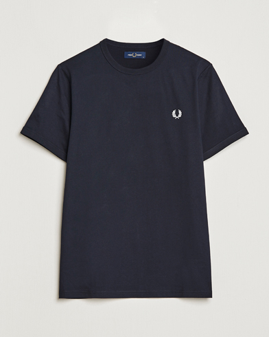 Herren | Fred Perry | Fred Perry | Ringer Crew Neck Tee Navy