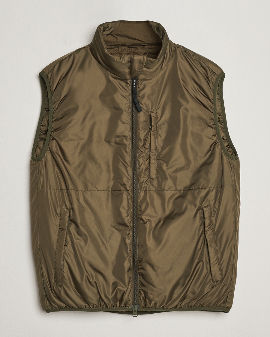 Herren | | Aspesi | Jil Padded Vest Dark Military